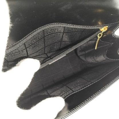 Celine Logo Ring Bag Leather Black — view 9