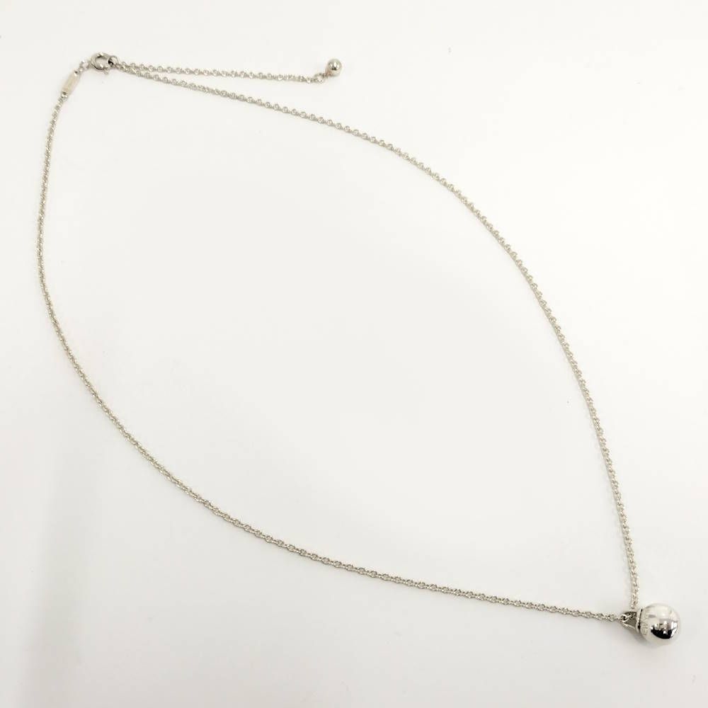 Tiffany & Co Ball Pendant Necklace Silver — view 3