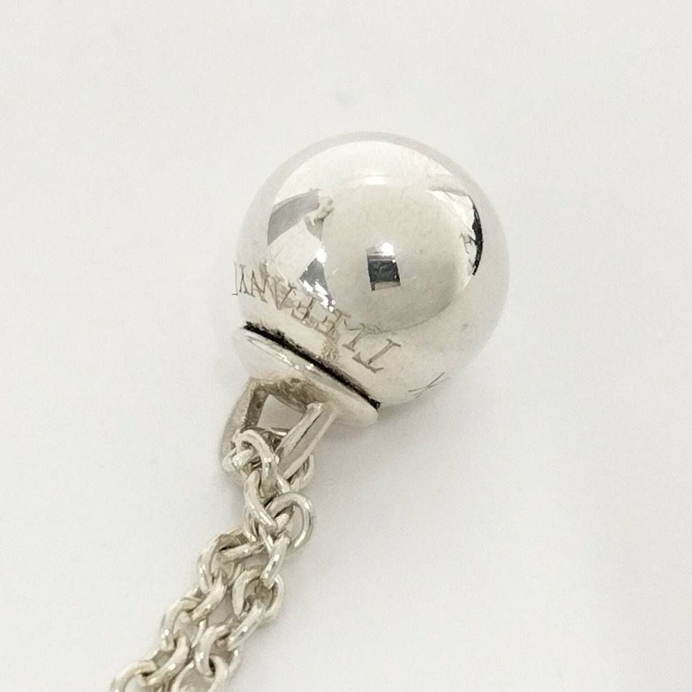 Tiffany & Co Ball Pendant Necklace Silver — view 5