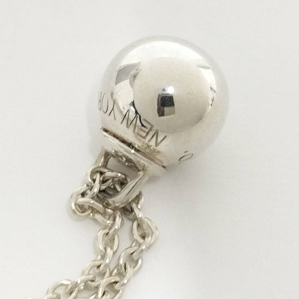 Tiffany & Co Ball Pendant Necklace Silver — view 6