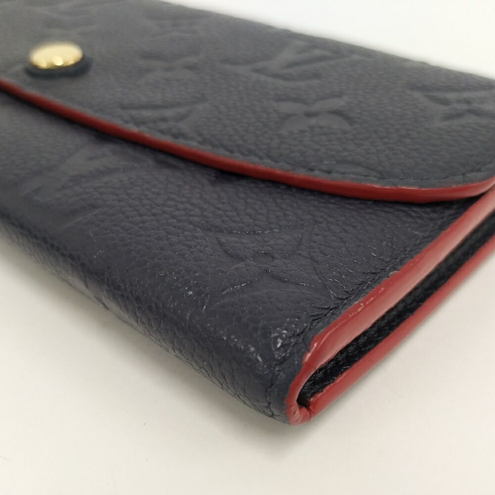Louis Vuitton Portefeuille Emily Bifold Wallet Marine Monogram Empreinte — view 6