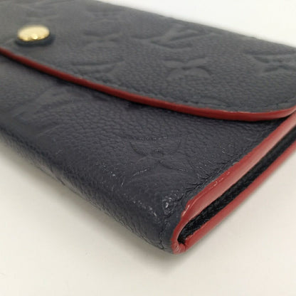 Louis Vuitton Portefeuille Emily Bifold Wallet Marine Monogram Empreinte — view 6