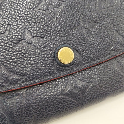 Louis Vuitton Portefeuille Emily Bifold Wallet Marine Monogram Empreinte — view 7