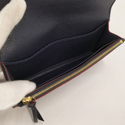 Louis Vuitton Portefeuille Emily Bifold Wallet Marine Monogram Empreinte — view 8