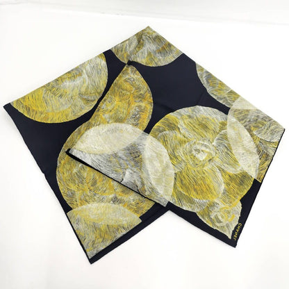 Chanel Scarf Camellia CC Logo Silk — view 4