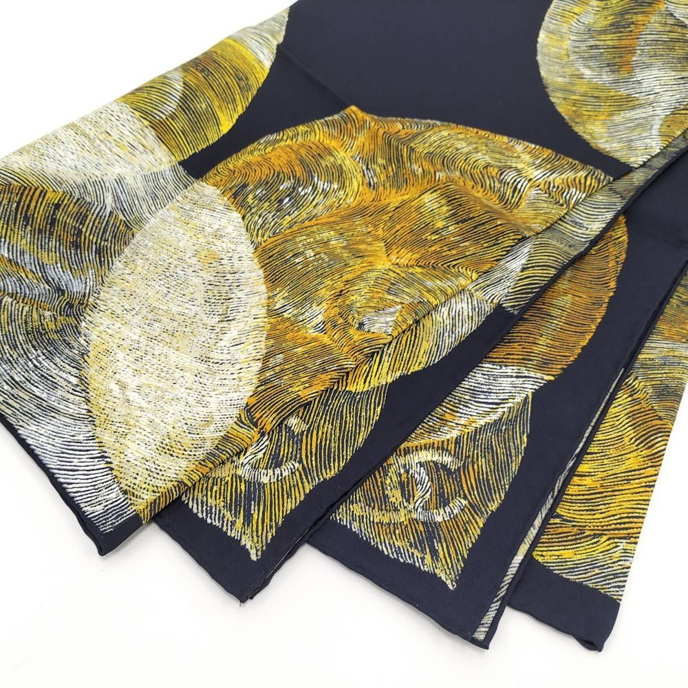 Chanel Scarf Camellia CC Logo Silk — view 3