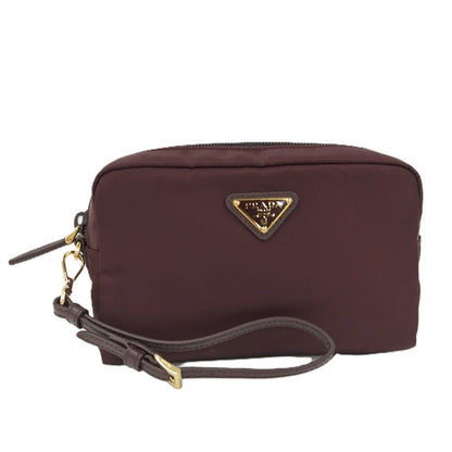 Prada Re Nylonpouch Bordeaux Re Vanity Bag