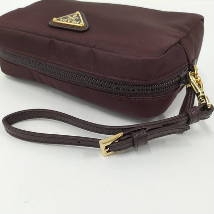 Prada Re Nylonpouch Bordeaux Re Vanity Bag — view 6