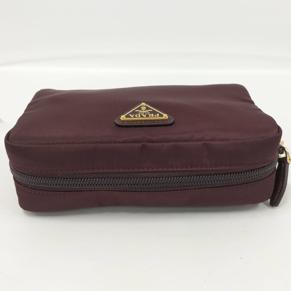 Prada Re Nylonpouch Bordeaux Re Vanity Bag — view 4