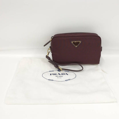Prada Re Nylonpouch Bordeaux Re Vanity Bag — view 9