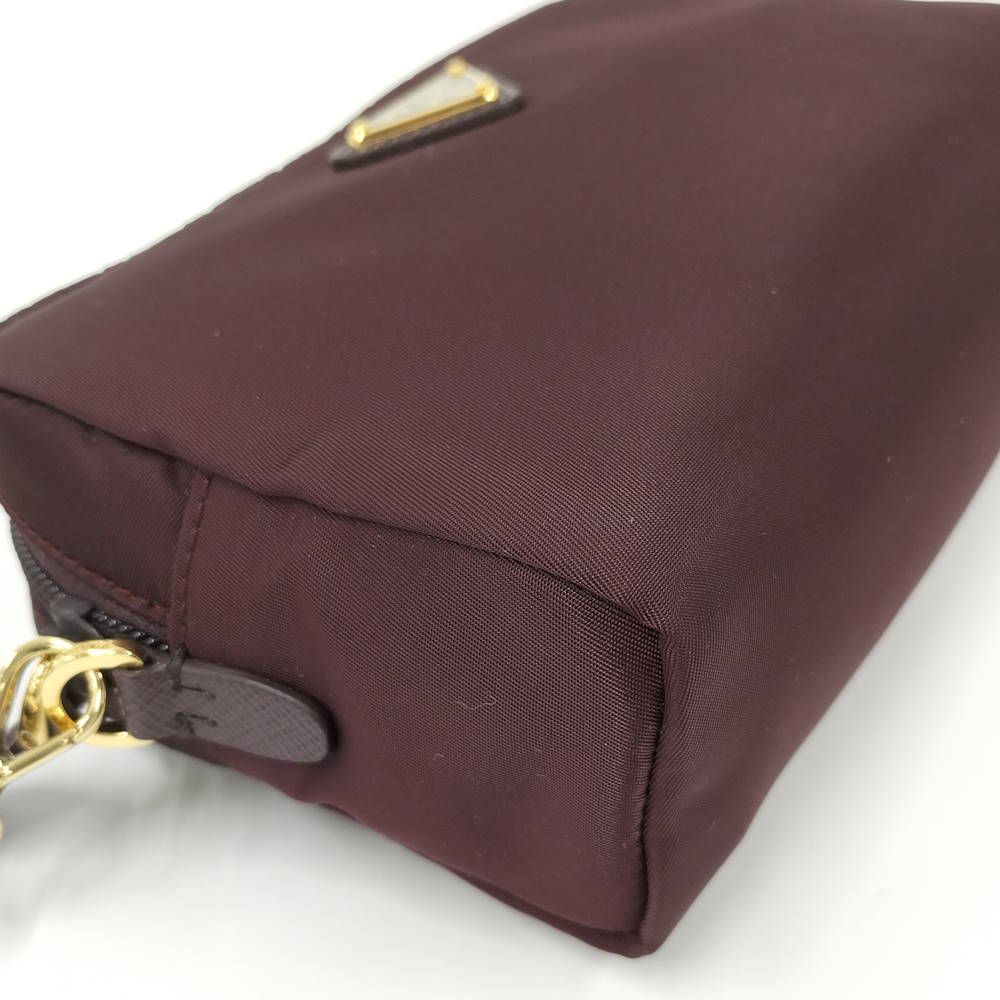 Prada Re Nylonpouch Bordeaux Re Vanity Bag — view 3
