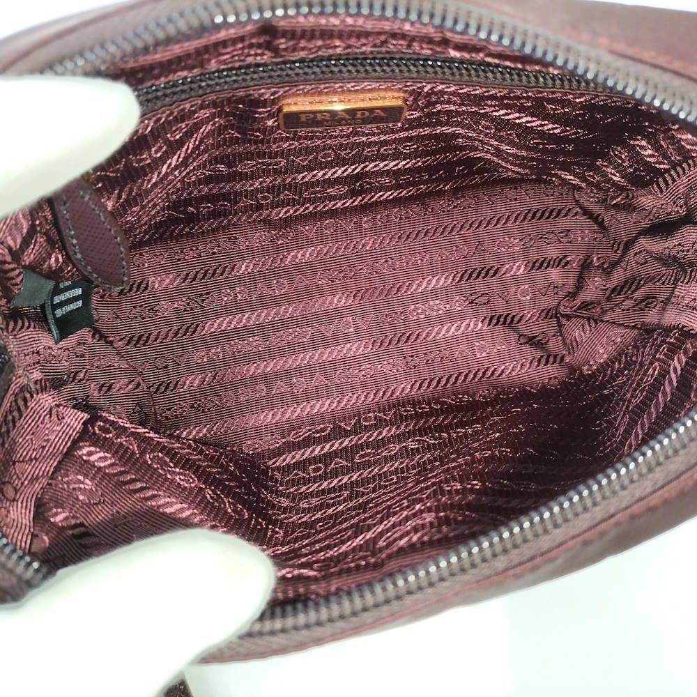 Prada Re Nylonpouch Bordeaux Re Vanity Bag — view 8