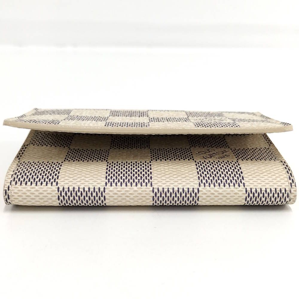 Louis Vuitton Envelope Carte de Visite Card Case Damier Azur — view 6