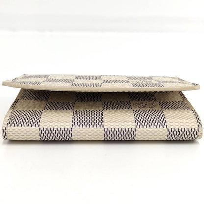 Louis Vuitton Envelope Carte de Visite Card Case Damier Azur — view 6