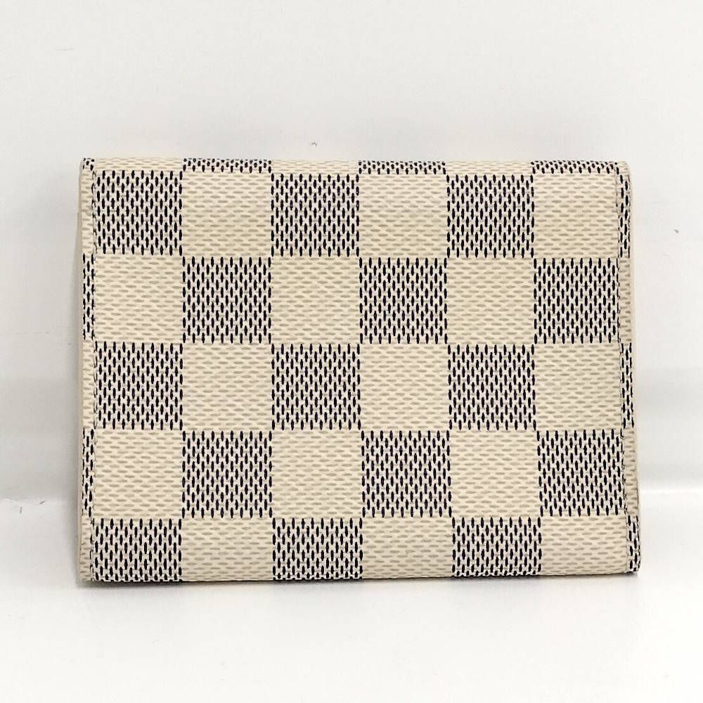 Louis Vuitton Envelope Carte de Visite Card Case Damier Azur — view 3