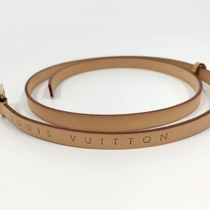 Louis Vuitton Ceinture Belt S Leather Beige — view 4