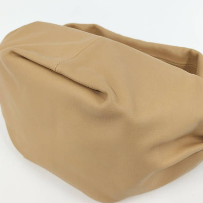 Bottega Veneta Double Knot Handbag Leather Beige — view 4