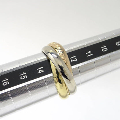 Cartier Trinity Ring YG PG 18k White Gold YG PG Three — view 6