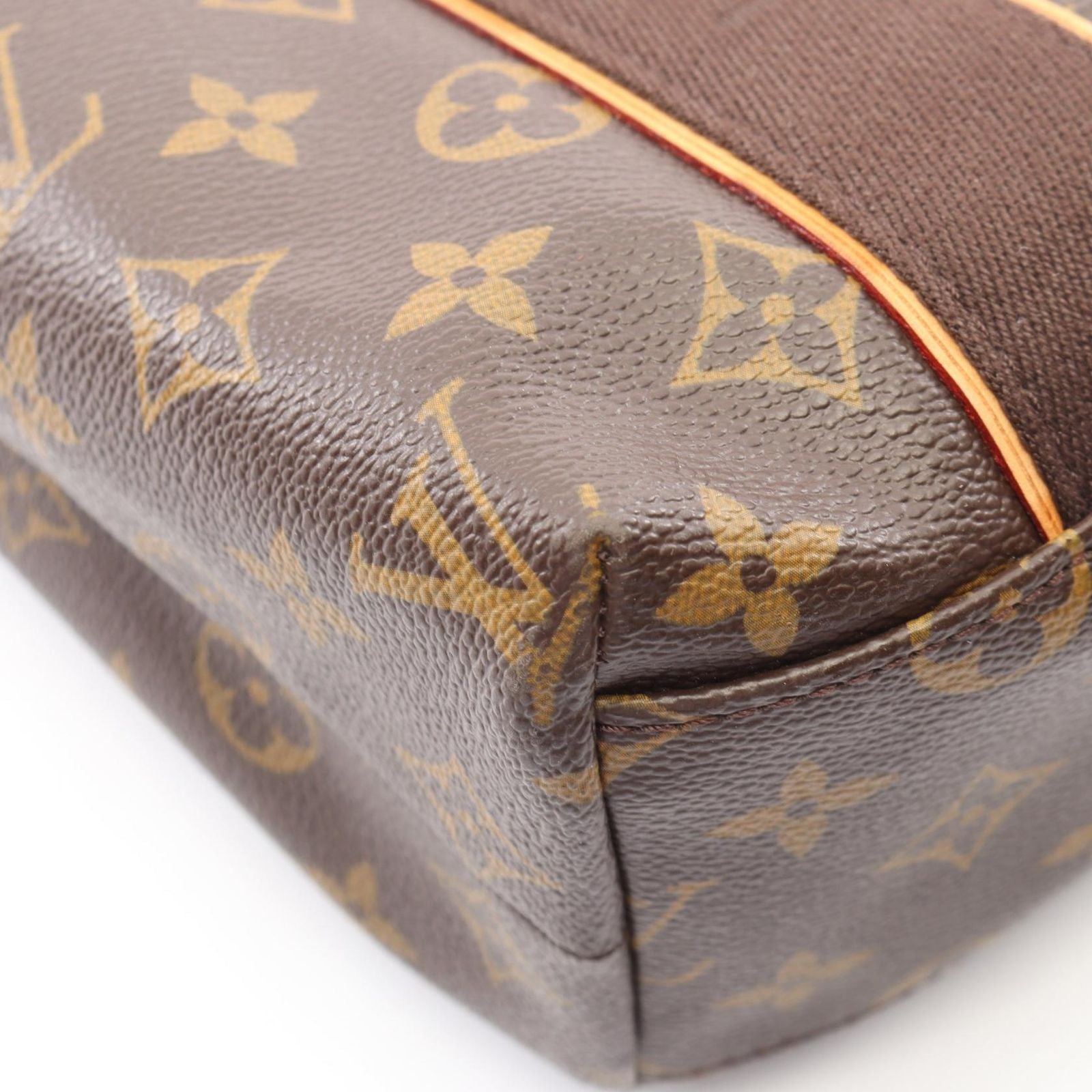 Louis Vuitton Tote Cover Boble Canvas Leather — view 6