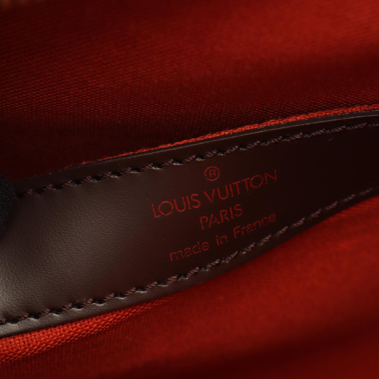 Louis Vuitton Shoulder Bag Naviglio Canvas Leather — view 4