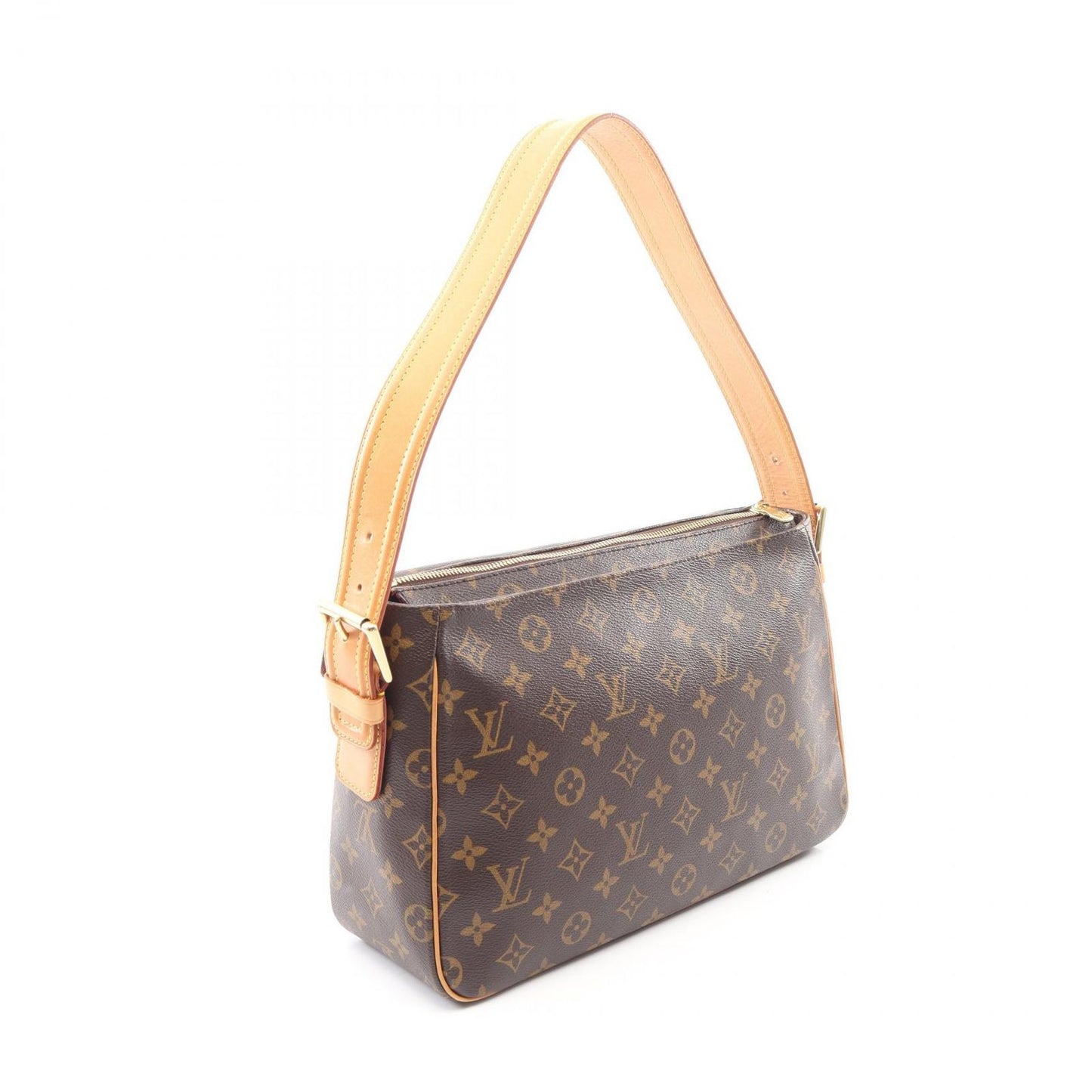 Louis Vuitton Shoulder Bag Viva City GM Canvas Leather — view 2