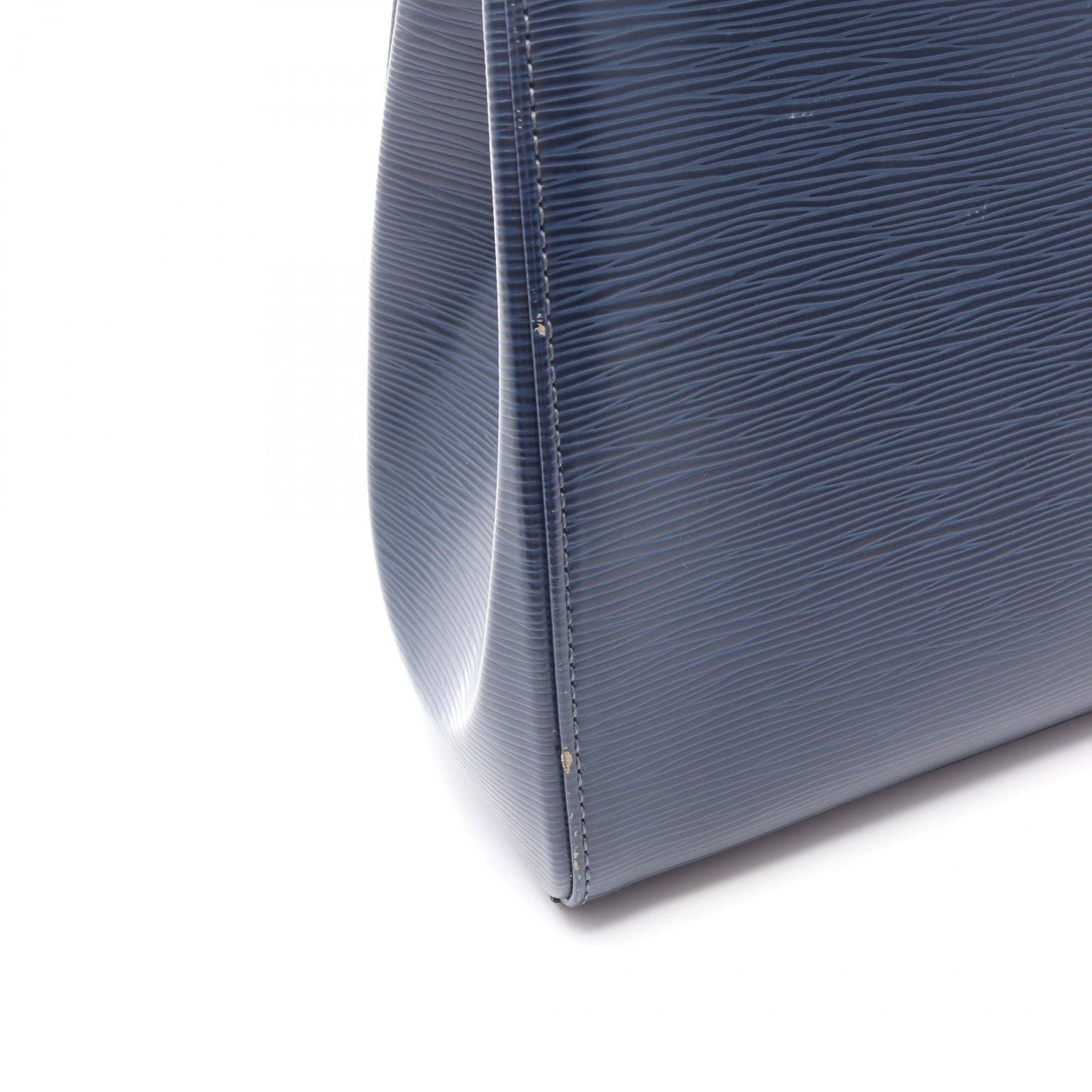 Louis Vuitton Handbag MM 2-Way Andigo Blue Leather MM — view 9