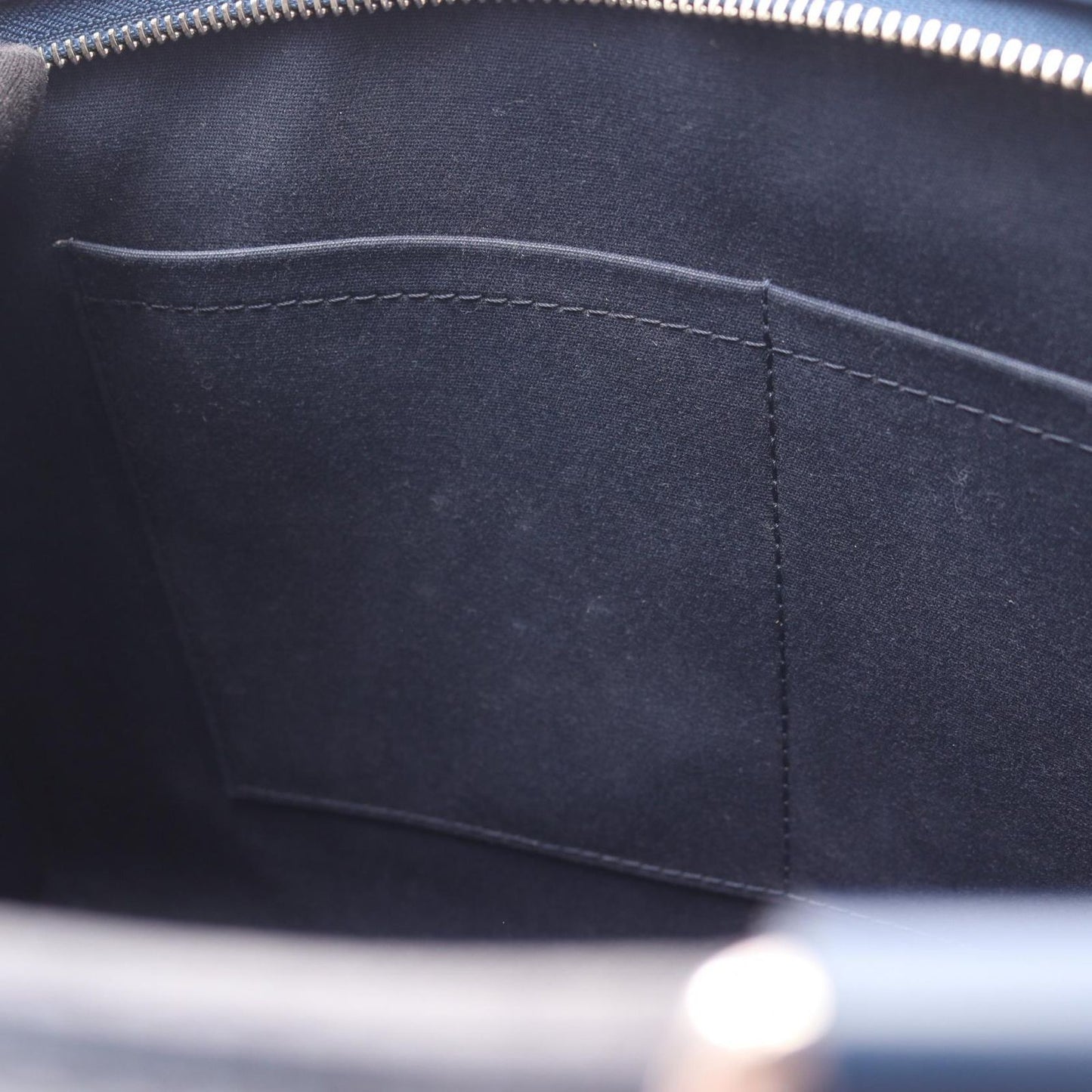Louis Vuitton Handbag MM 2-Way Andigo Blue Leather MM — view 6