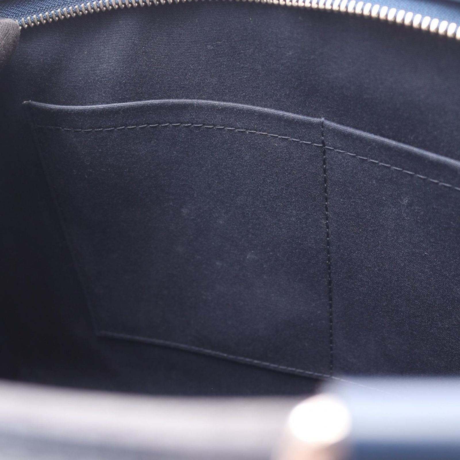 Louis Vuitton Handbag MM 2-Way Andigo Blue Leather MM — view 6