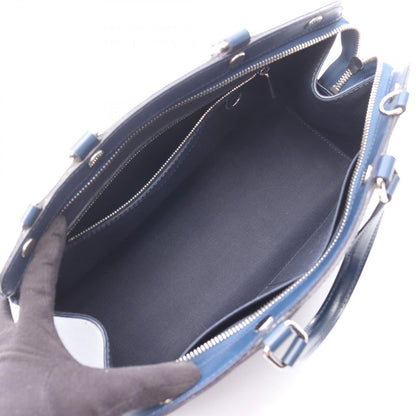 Louis Vuitton Handbag MM 2-Way Andigo Blue Leather MM — view 3