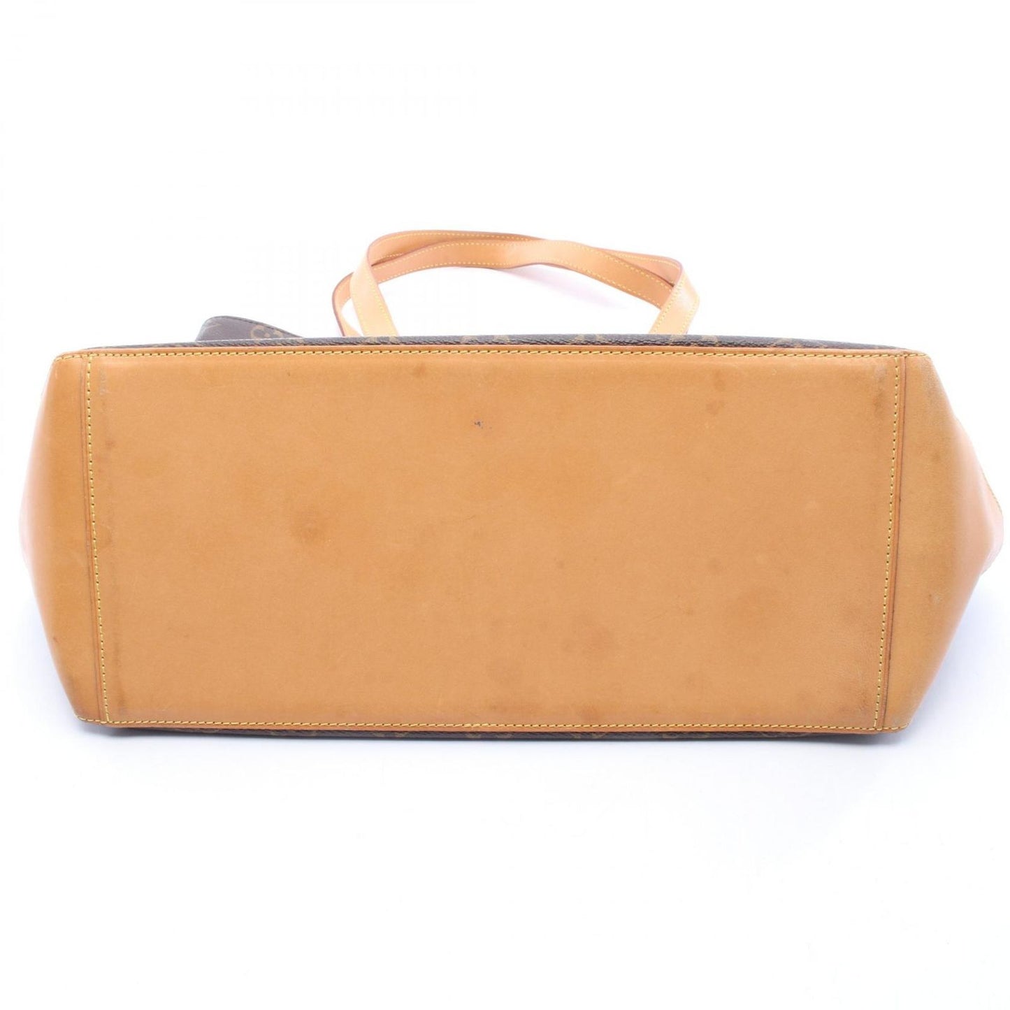 Louis Vuitton Tote Cabas Mezzo Canvas Leather Cover — view 8