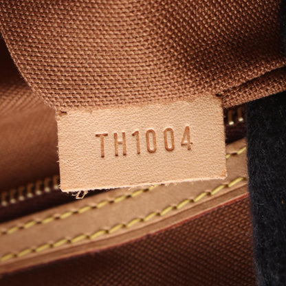 Louis Vuitton Tote Cabas Mezzo Canvas Leather Cover — view 5