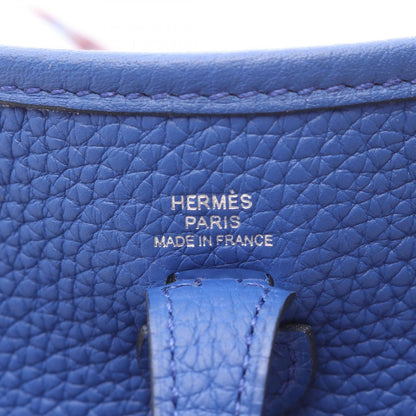 Hermes Shoulder Bag Evelynamazon TPM Blue Royale Leather — view 4