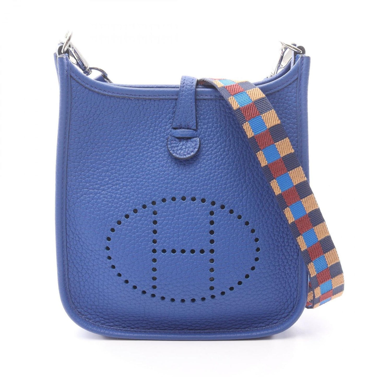 Hermes Shoulder Bag Evelynamazon TPM Blue Royale Leather