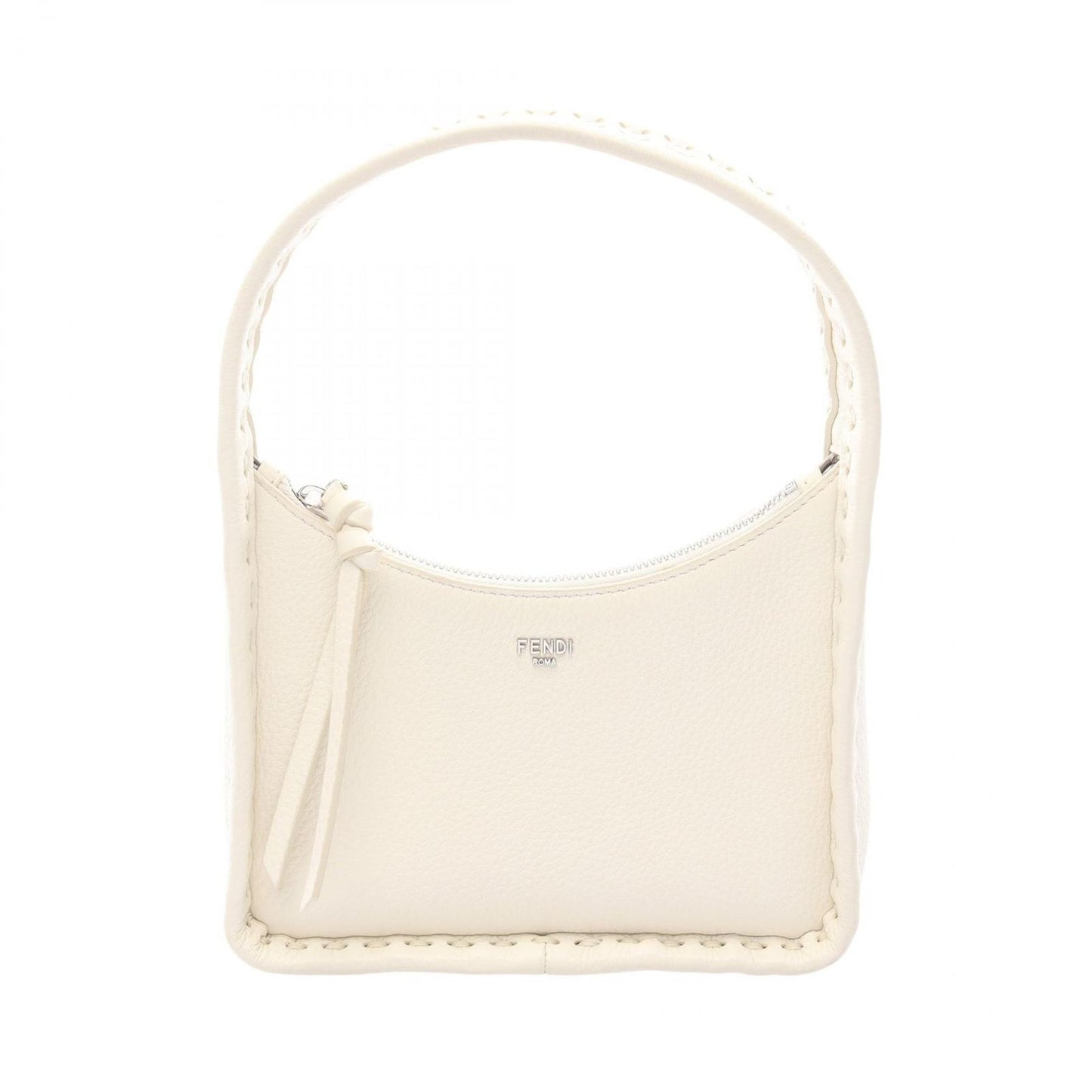 Fendi Handbag Small Fendessence Selleria Off White Leather