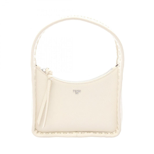 Fendi Handbag Small Fendessence Selleria Off White Leather