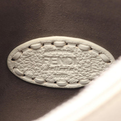Fendi Handbag Small Fendessence Selleria Off White Leather — view 4