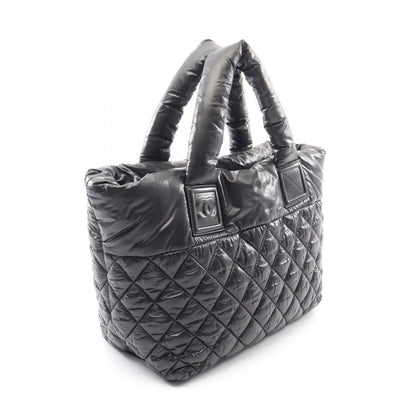 Chanel Tote Coco Cocoon Small Reversible Black Nylon Leather — view 2