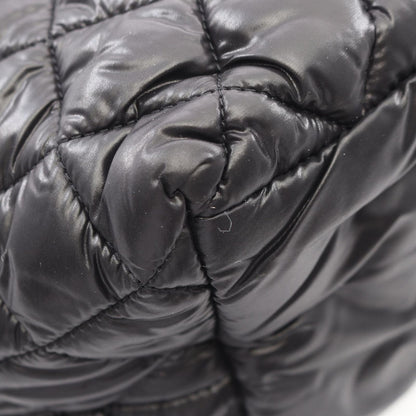 Chanel Tote Coco Cocoon Small Reversible Black Nylon Leather — view 7