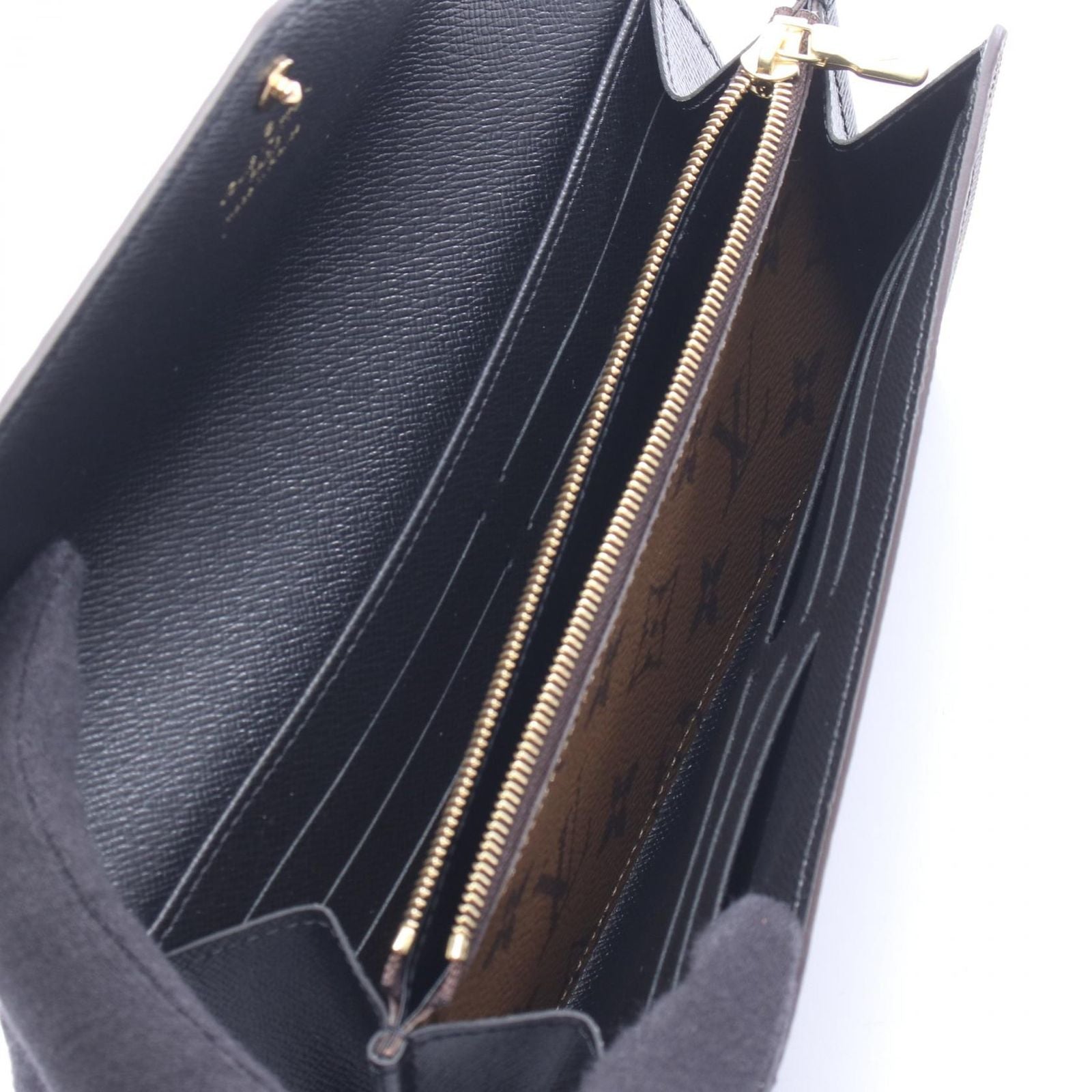 Louis Vuitton Bifold Wallet Portefeuille Sarah Canvas — view 3