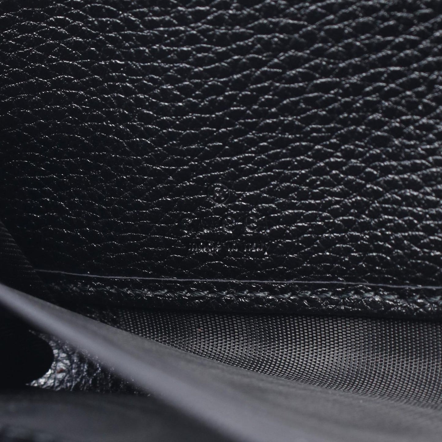 Gucci Round Wallet Zumi Black Leather — view 4