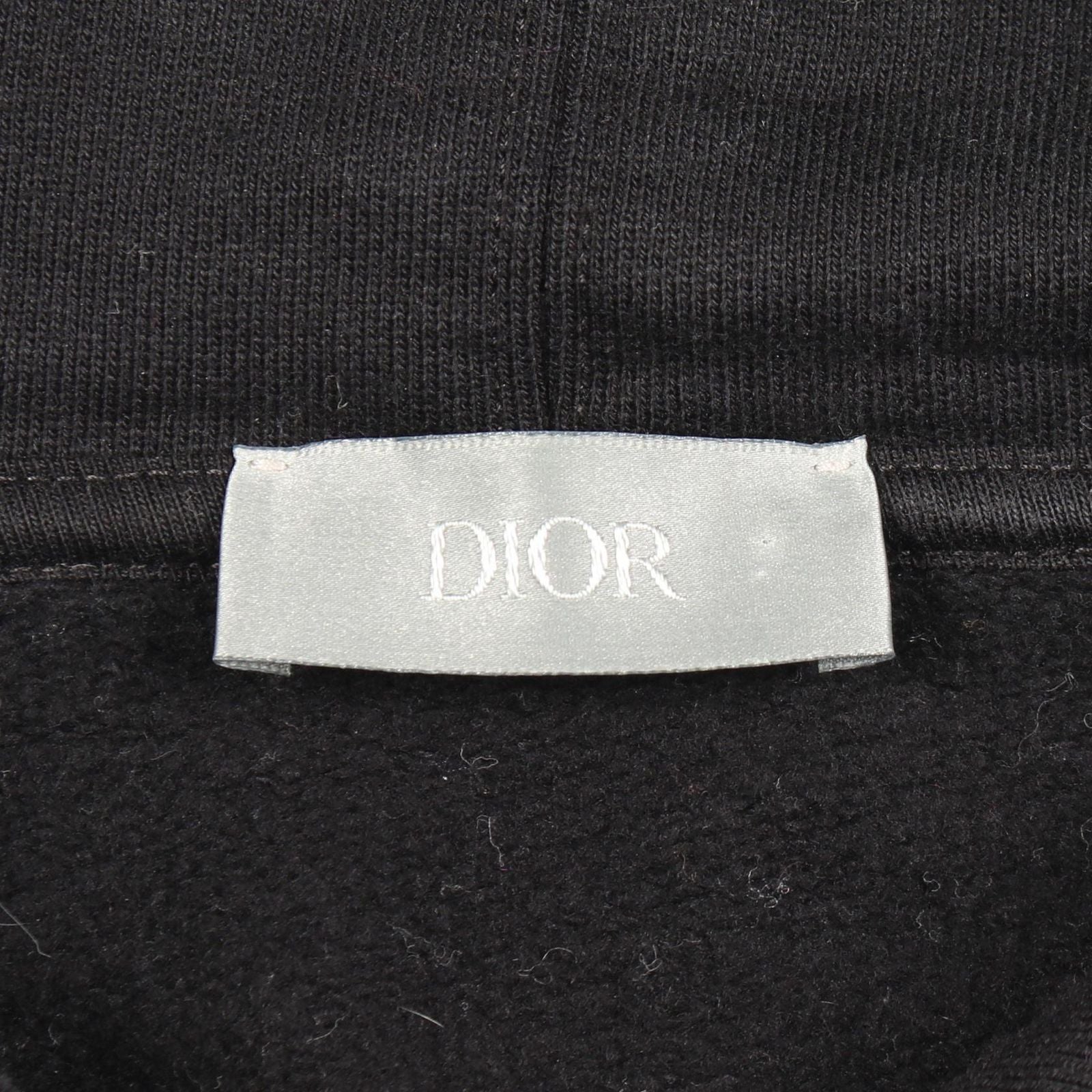 Dior Hoodie Archive Patch Brushed Lining Cotton Pullover — view 3