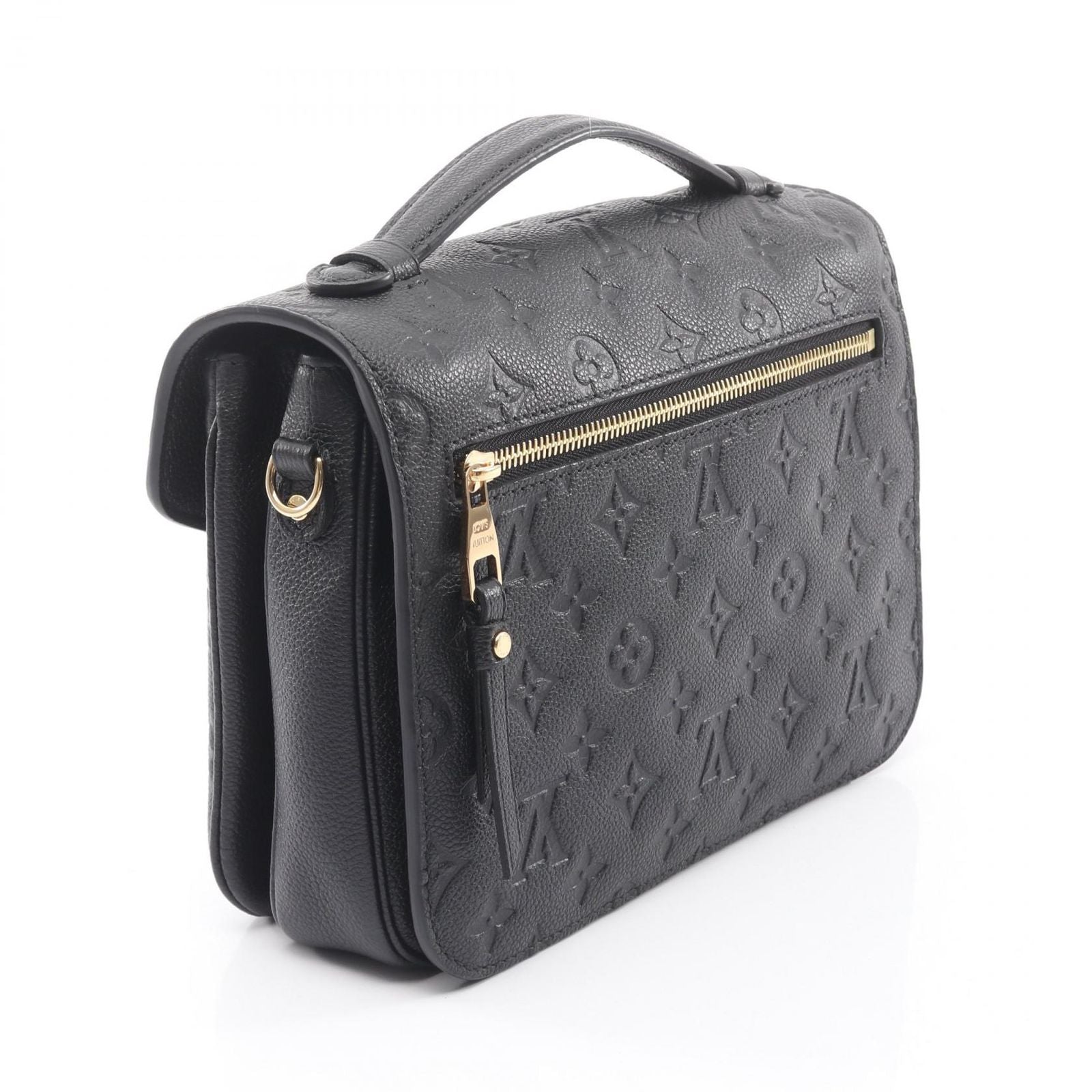 Louis Vuitton Handbag Pochette Metis MM Noir Leather — view 2