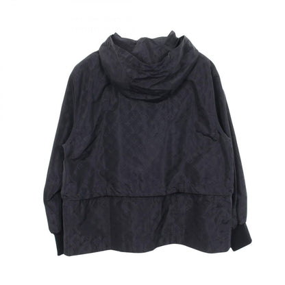 Louis Vuitton Jacket Monogram Hooded Navy Silk — view 2