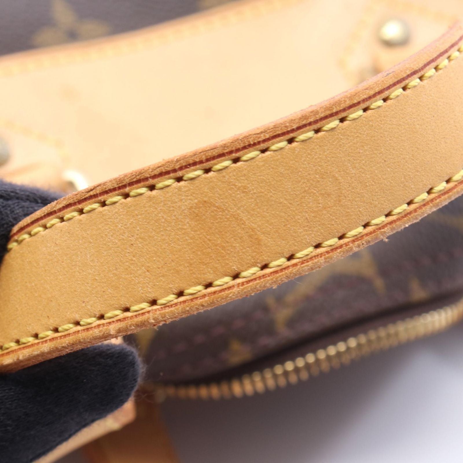 Louis Vuitton Handbag Excursion Canvas Leather — view 8