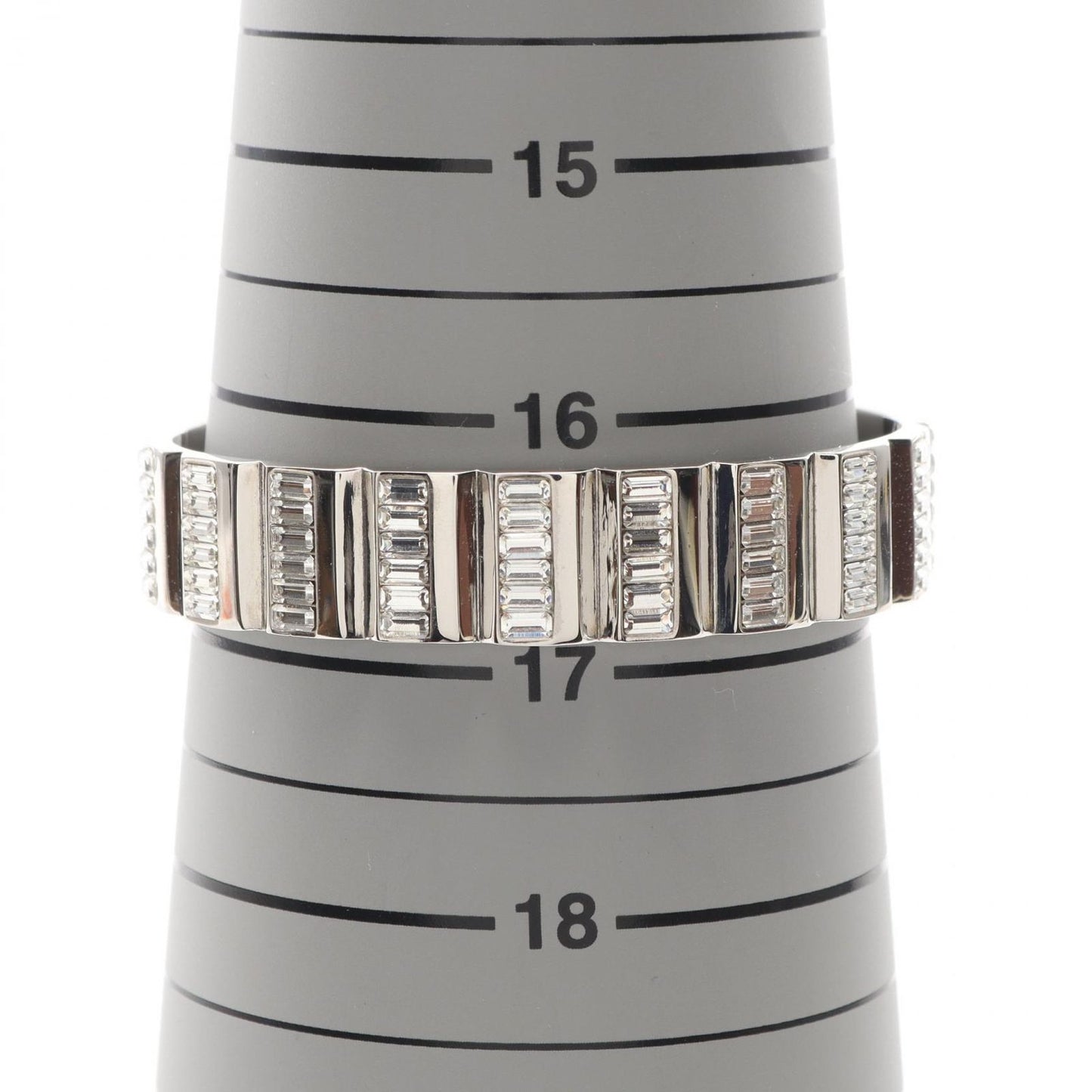 Saint Laurent Paris Bangle Stainless Steel Bracelet — view 4