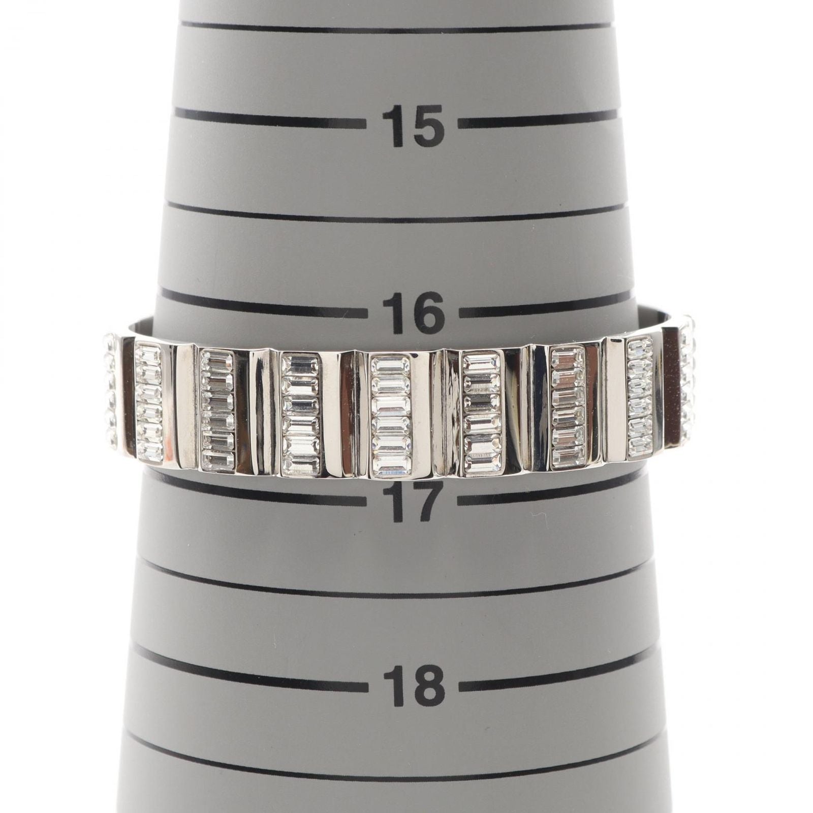 Saint Laurent Paris Bangle Stainless Steel Bracelet — view 4