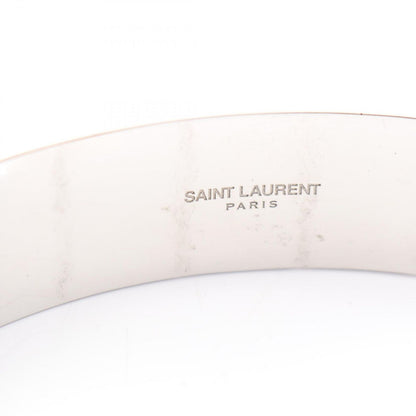 Saint Laurent Paris Bangle Stainless Steel Bracelet — view 3