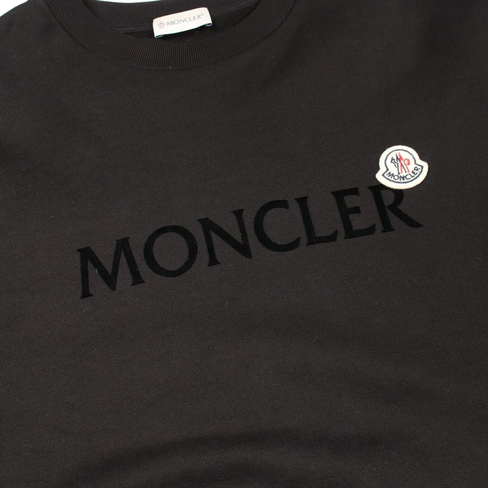 Moncler Sweatshirt Logo Crew Neck Cotton — view 7