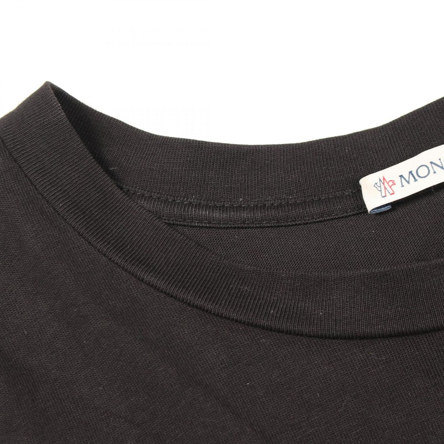 Moncler Short Sleeve T-Shirt Logo Crew Neck Cotton — view 6