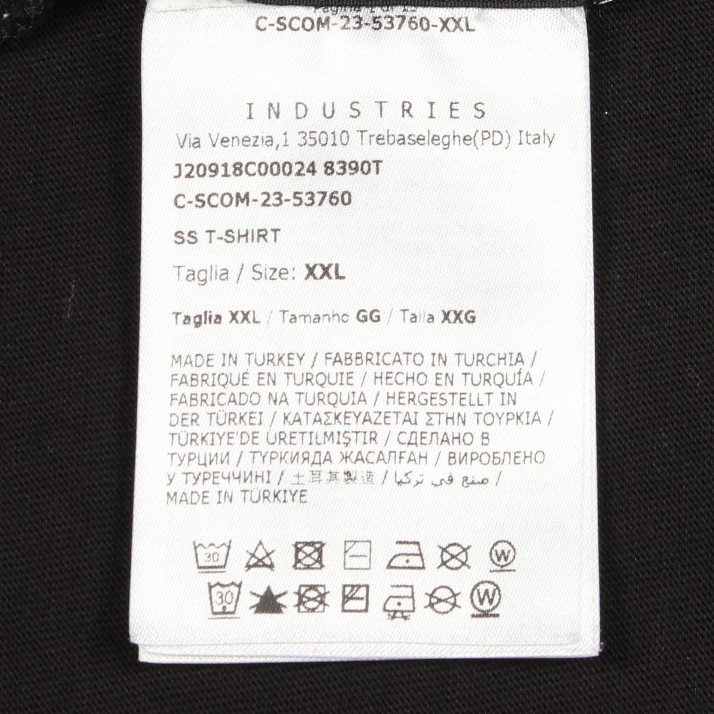 Moncler Short Sleeve T-Shirt Logo Crew Neck Cotton — view 5